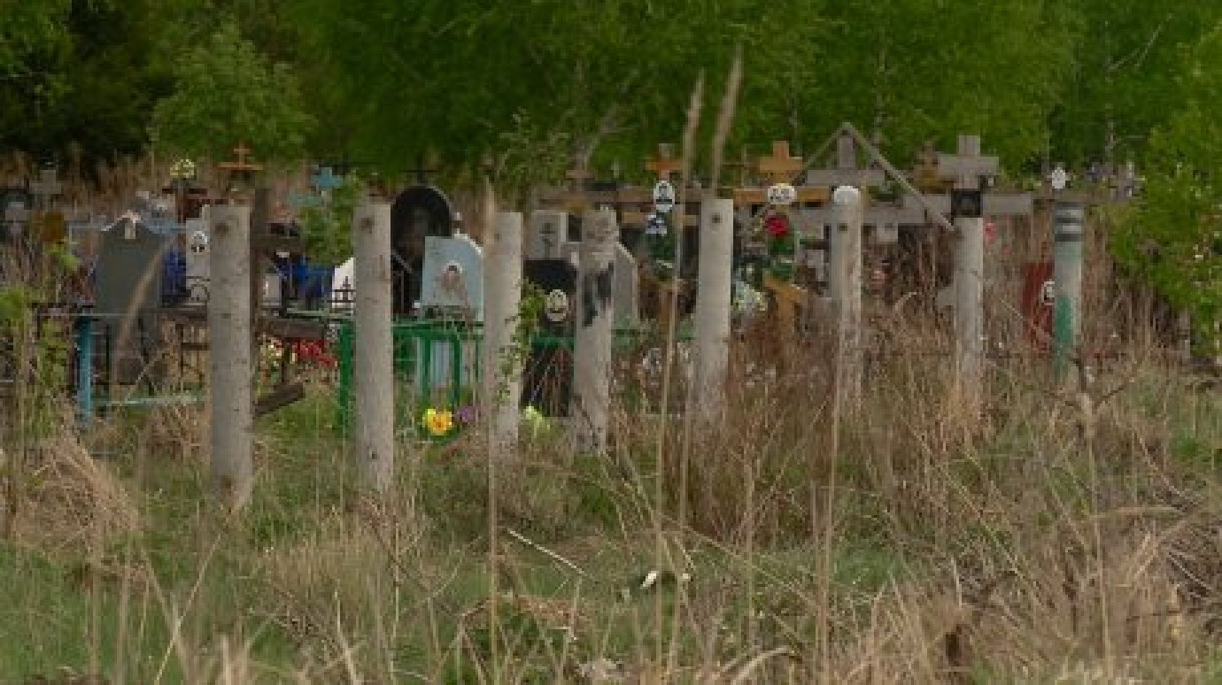 Жители Верхнего Ломова украли ограду, памятник и крест с кладбища