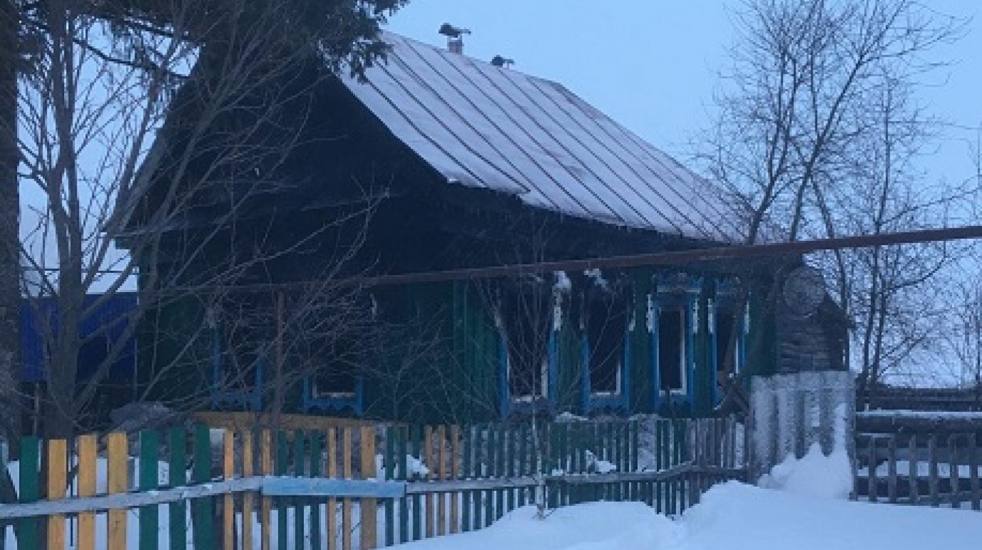 Причиной смертельного пожара в селе Чумаево мог стать перекал печи