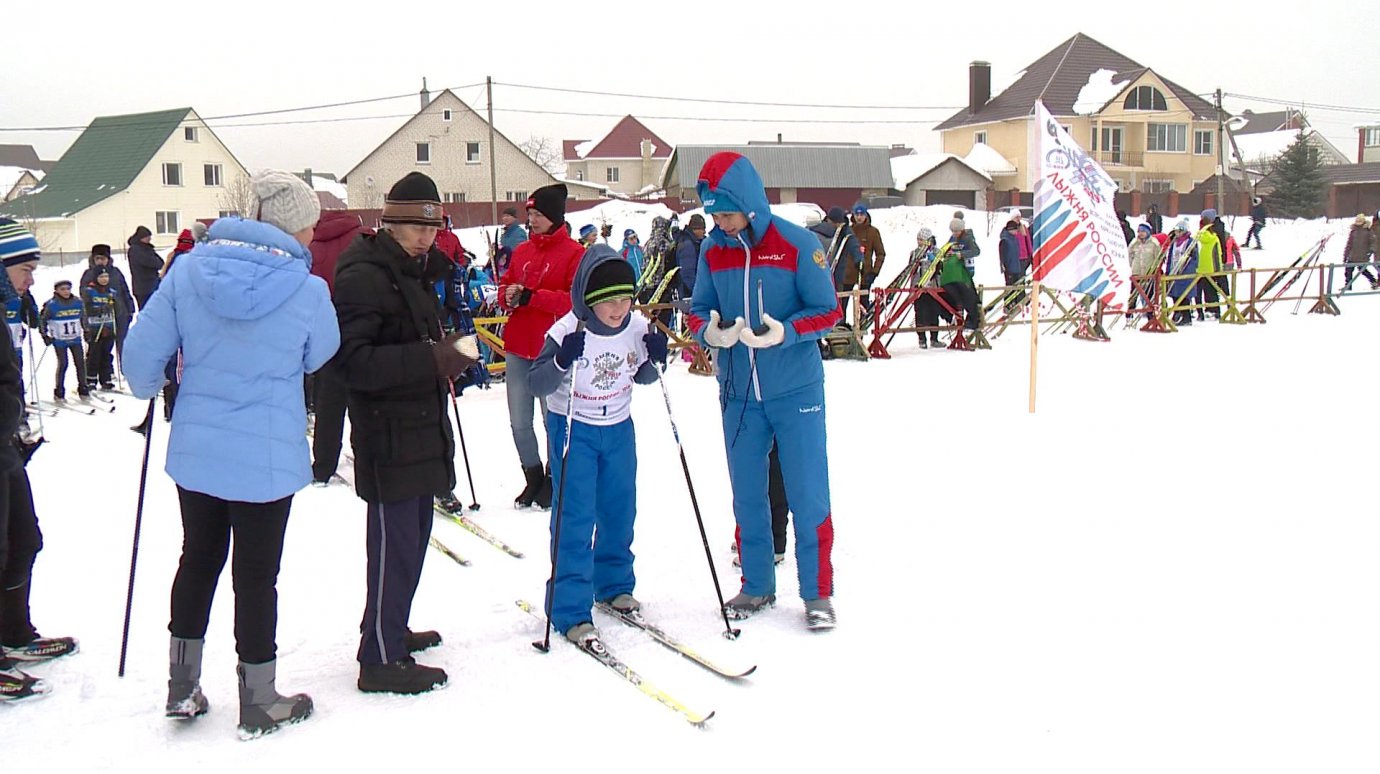 Школьники региона приняли участие в первенстве области по лыжным гонкам