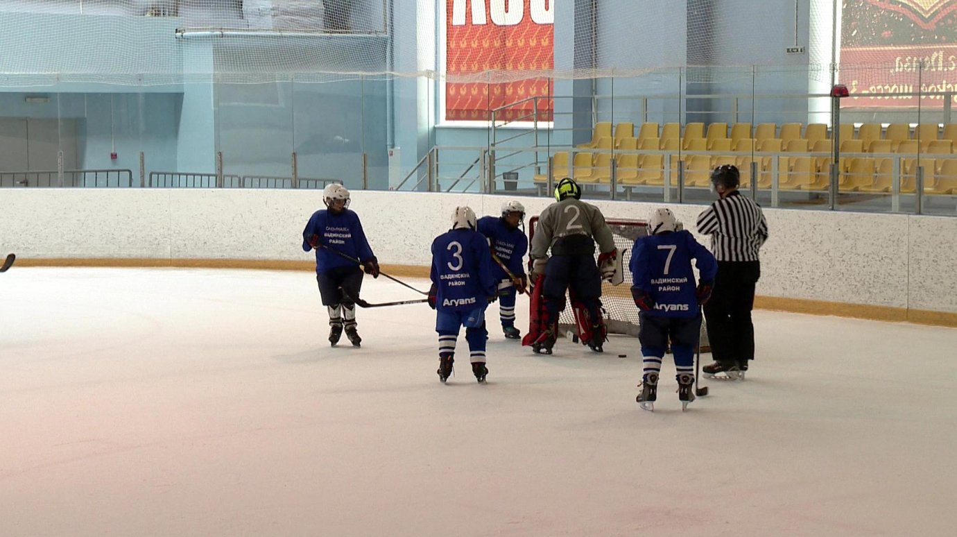 Команда хоккеистов из Нижнеломовского района завоевала «Кубок надежды»