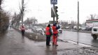 В Пензе начали мыть дорожные знаки и светофоры