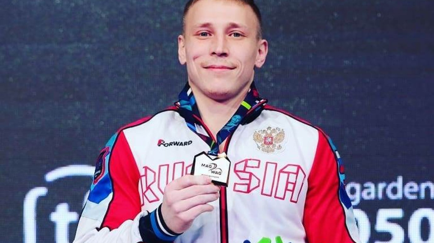 Пензенский гимнаст Денис Аблязин завоевал два золота в Польше