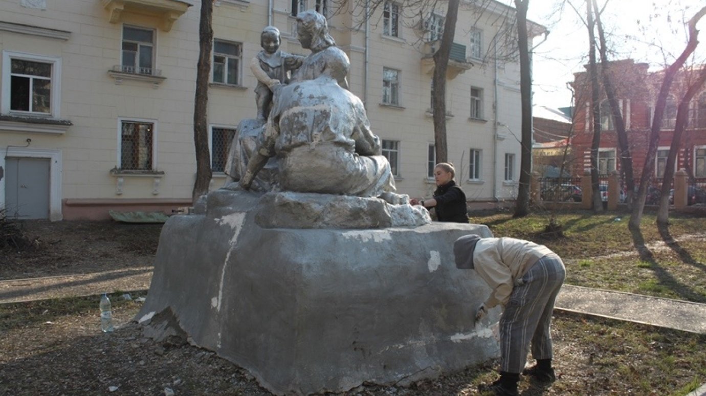 В центре Пензы отреставрировали памятник