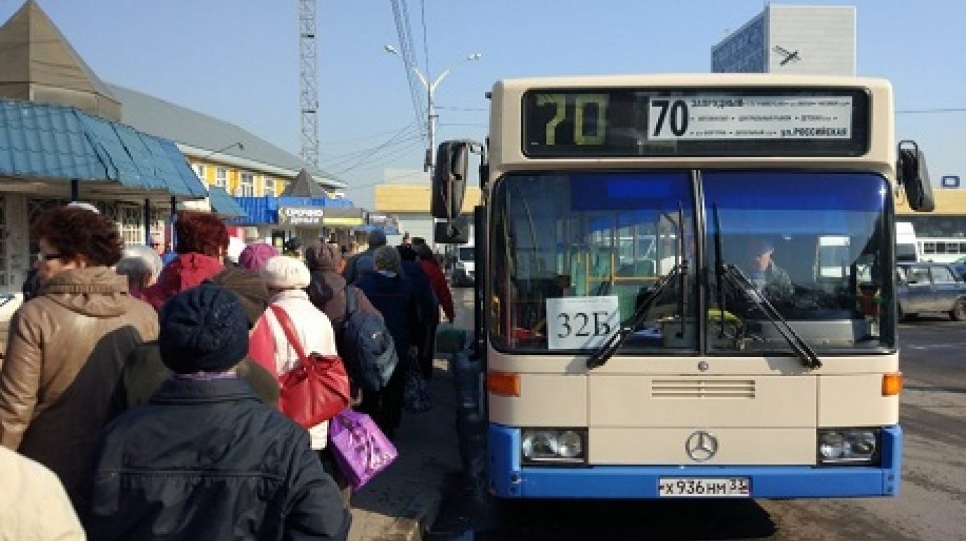 В Пензе автобусы вышли на дачные маршруты