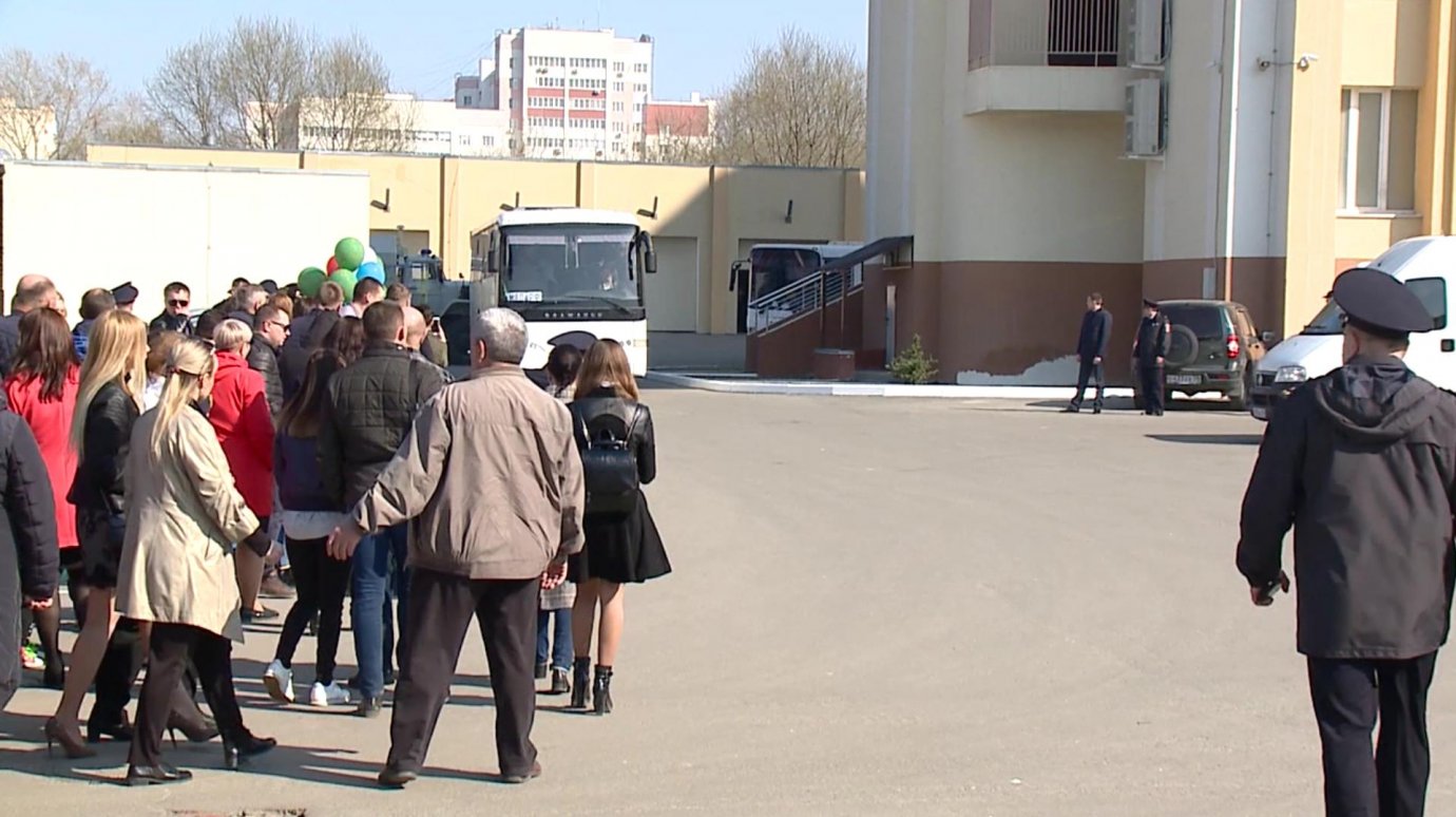 В Пензу из Чеченской Республики вернулся сводный отряд полицейских