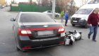 В Рязани пензенец сбил мотоциклиста без водительских прав