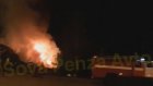 На проспекте Победы в Пензе сгорел двухквартирный дом