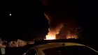 Очевидцы о пожаре на улице Рябова: Были вспышки, будто взрывы