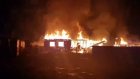 Рядом с Чемодановкой горит жилой дом, люди уверены: это поджог