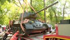В Пензе снятый танк Т-34 подготовят к параду
