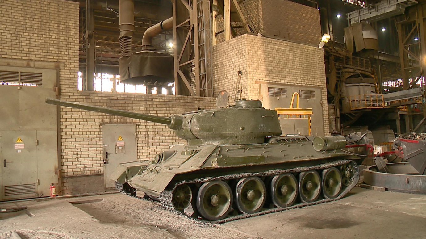 Пензенские заводы приведут в порядок детали танка Т-34