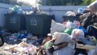Жители Каменки готовы сваливать мусор на площади у администрации