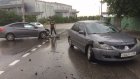 В Сети появилось видео момента столкновения Mitsubishi и Hyundai