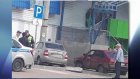 В Пензе госпитализированы водитель и пассажир въехавшей в столб «Лады»