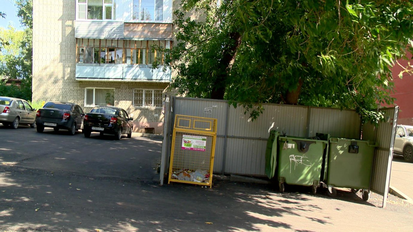 В Пензенской области не хватает 8 218 мусорных баков