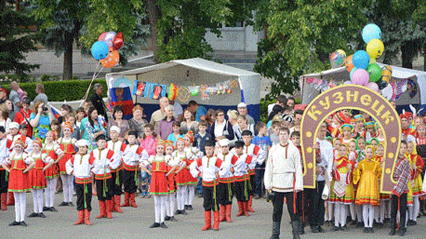 День города в Кузнецке завершится праздничным салютом