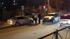 У школы в Арбекове столкнулись два автомобиля