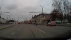 В Терновке отсоединившееся колесо иномарки влетело в Hyundai