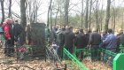 На каменском кладбище почтили память погибшего в Чечне сержанта