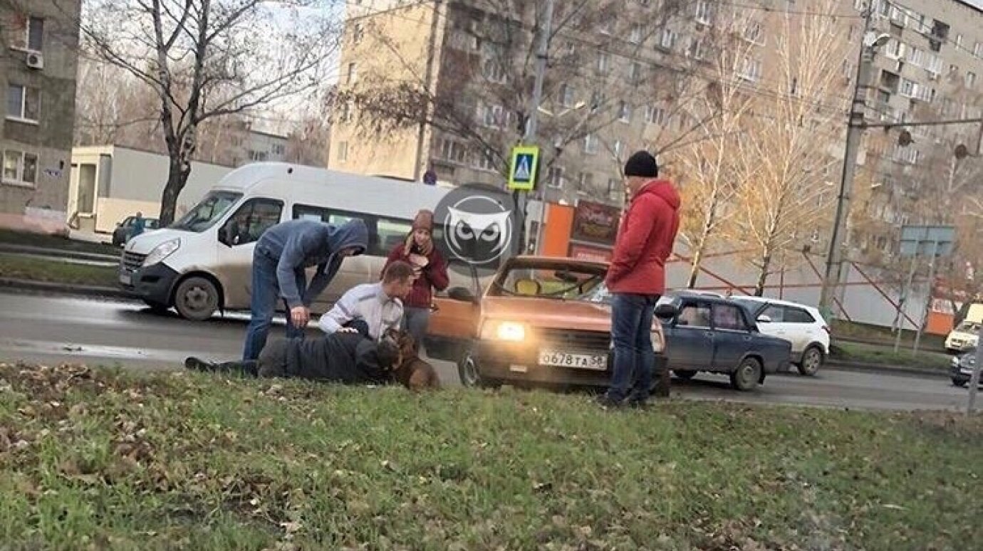 В Пензе на проспекте Строителей водитель ВАЗа сбил человека