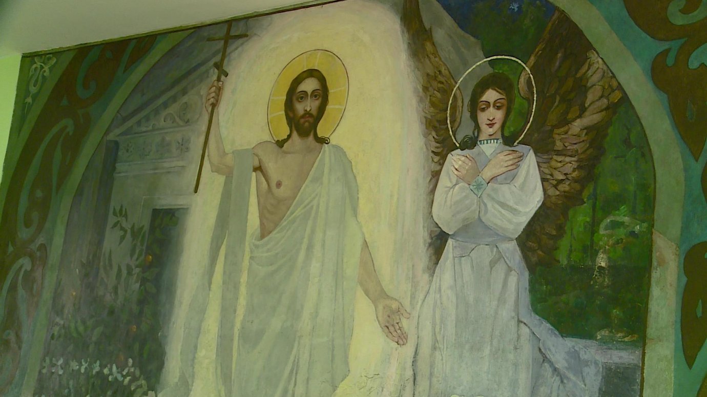 В Пензе освятили отреставрированную роспись конца XIX века