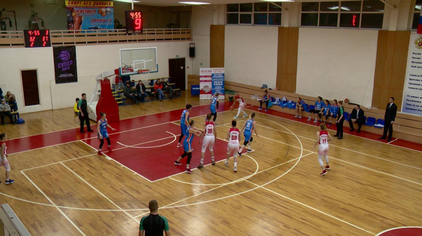 Баскетболистки «Юности» сыграли два матча против клуба «Самара»