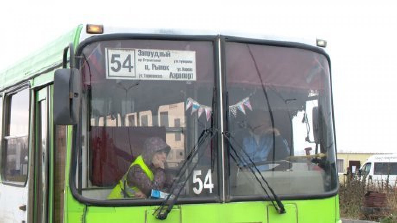 В автобусе № 54 у пензячки потребовали оплатить провоз детских санок