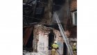 На улице Гладкова в Пензе загорелся расселенный дом