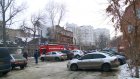 Очевидцы предположили, что пожар на улице Гладкова не был случайным