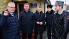 Губернатор и начальник УМВД области посетили пункт полиции в Чемодановке