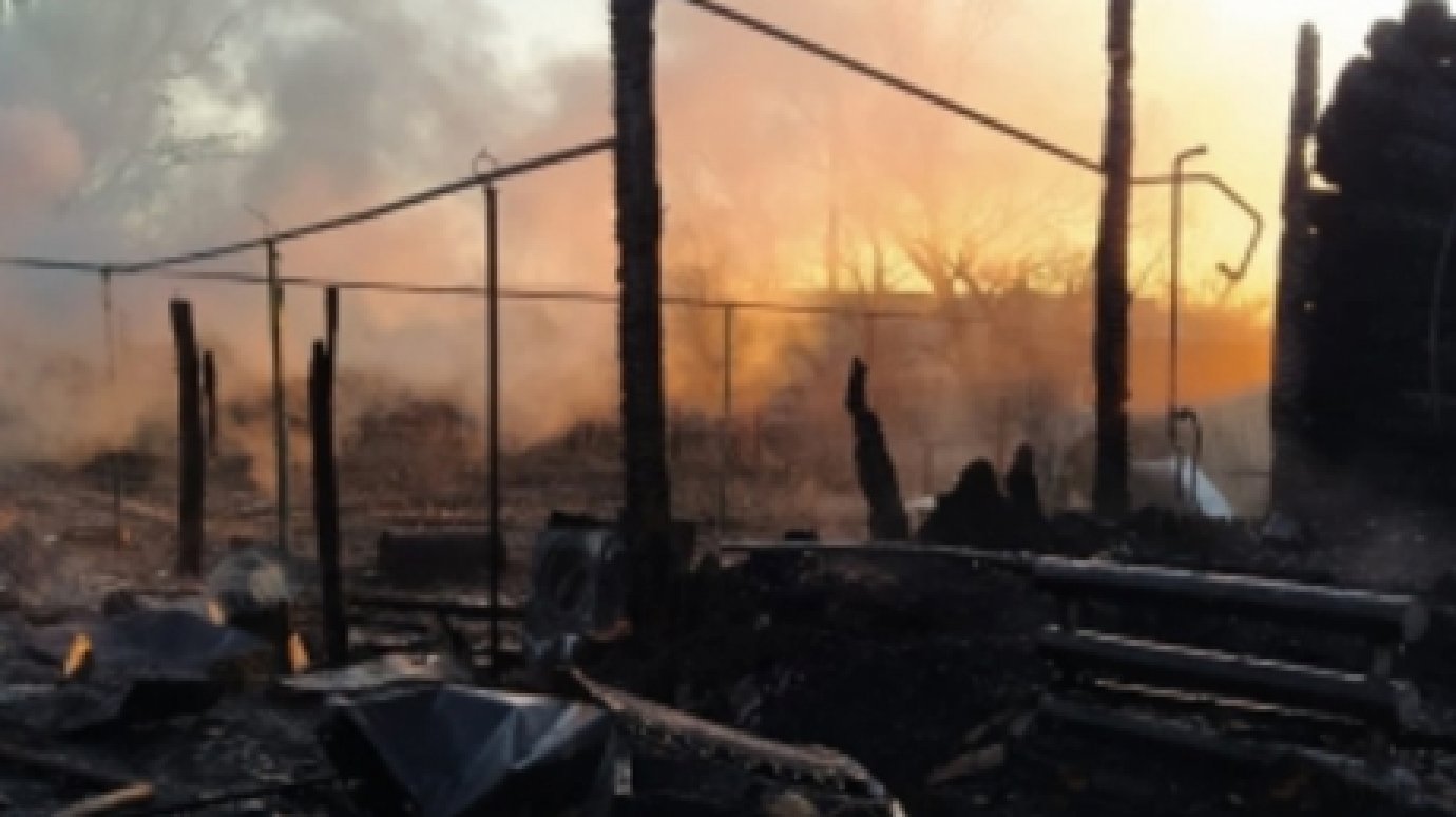 Установлены личности всех погибших при пожаре в Нижнем Ломове