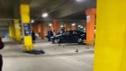В Пензе ВАЗ разбился на парковке «Леруа Мерлен»