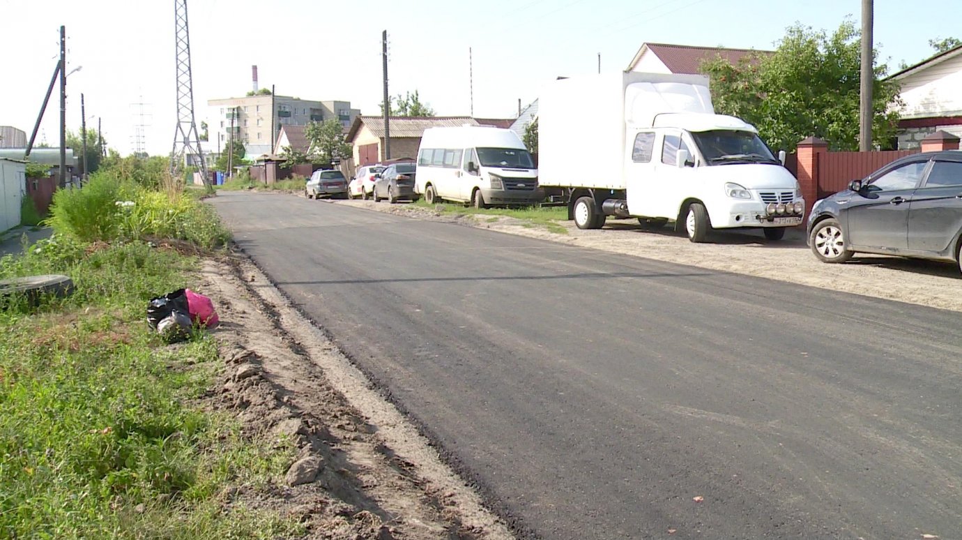 Жители Шуиста дождались ремонта дороги на улице Ломоносова