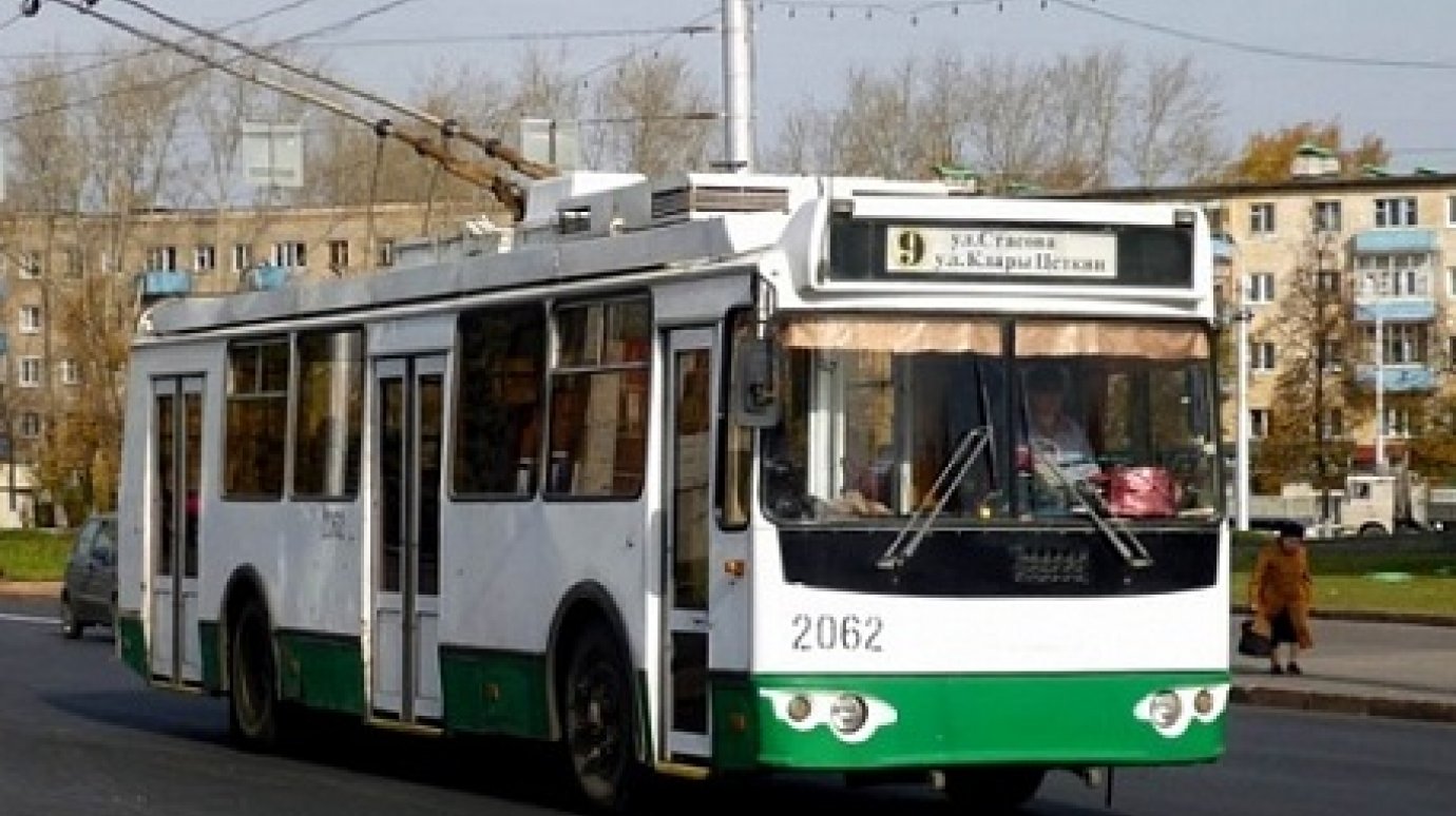 В Пензе временно изменятся три троллейбусных маршрута