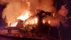 МЧС:  Ресторан «Засека» горит открытым огнем по всей площади