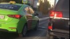 В Терновке водителей не смутила сплошная и пешеходный переход