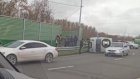 В Кривозерье водитель Infiniti «перевернул» УАЗ