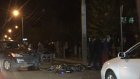 На улице Калинина в Пензе разбился мотоцикл