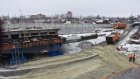 При работе на Бакунинском мосту монтажник упал с высоты