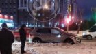 В аварии на перекрестке в микрорайоне Арбеково пострадал водитель ВАЗа