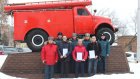 В МЧС поблагодарили рабочих, восстановивших пожарную машину