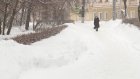 В Пензе снегопад застал дворников врасплох