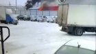 При пожаре на улице Совхоз Победа удалось спасти грузовик DAF
