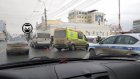 На ул. Кирова столкнулись две маршрутки, есть пострадавшие