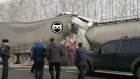 Очевидцы: в Пензенском районе столкнулись фуры, водитель погиб