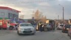 В Кузнецке при столкновении ВАЗа и УАЗа пострадал человек