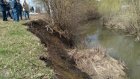 В Нижнеломовском районе река подмыла берег в селе Норовка
