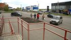 Пассажиры на Воронова вынуждены ждать транспорт под открытым небом