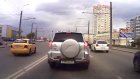 На ул. Терновского очередной водитель проехал по встречной полосе