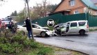 В столкновении двух автомобилей на ул. Кольцова пострадала женщина